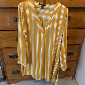 Mustard yellow dress